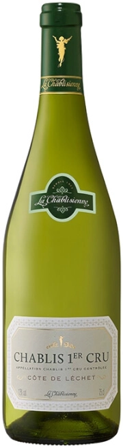 Вино La Chablisienne Chablis Premier Cru  Cote de Lechet  Шабли Премье Крю  Кот де Леше  2017 750 мл