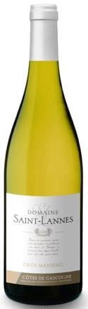 Вино  Domaine Saint-Lannes  Gros-Manseng  Cotes de Gascogne Домен Сен-Лан  Гро Мансан   2017   750 мл