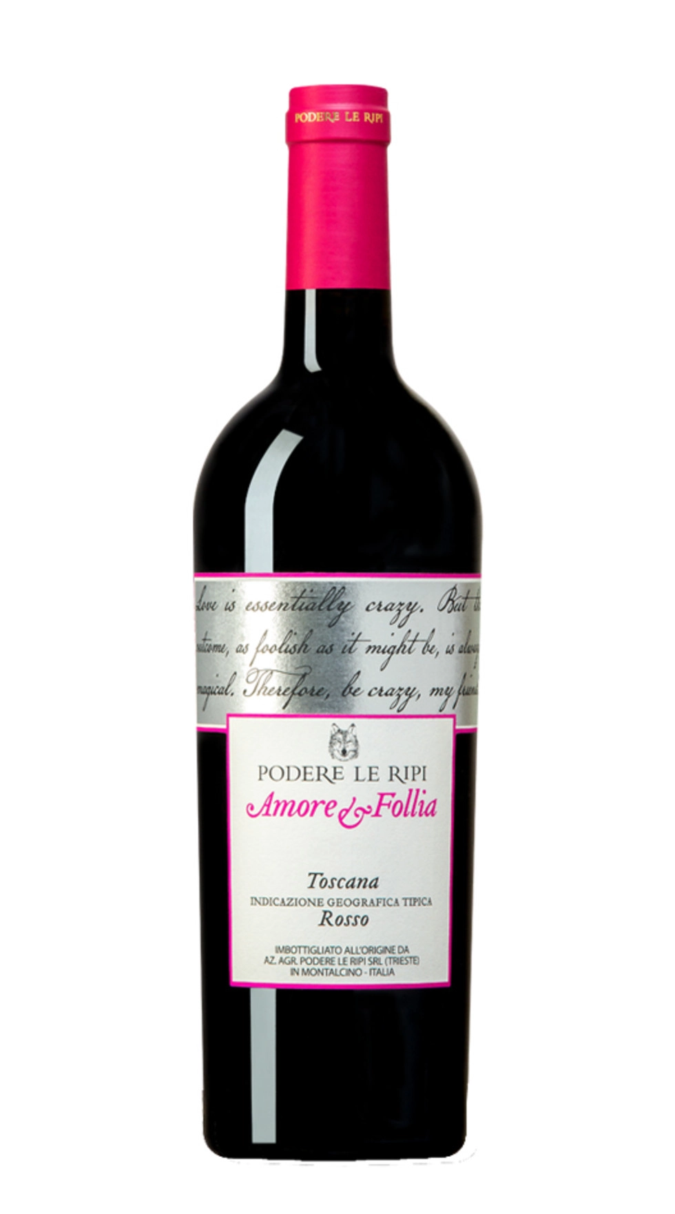 Вино Toscana Rosso IGT Amore & Follia Тоскана Россо Аморе & Фолья  750 мл.