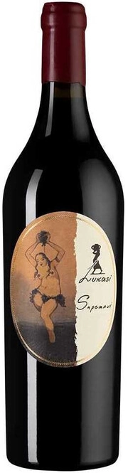 Вино Lukasi  Saperavi  Лукаси Саперави 2018 750 мл 13,5%