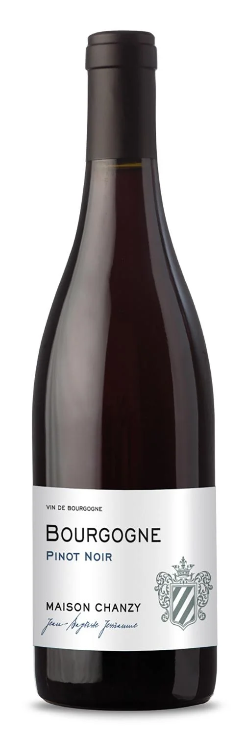 Вино Maison Chanzy Bourgogne Pinot noir AOC Мезон Шанзи Бургонь Пино нуар АОС 2015 750 мл