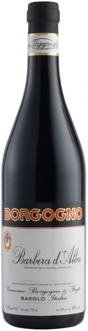 Вино Borgogno Barbera D'Alba DOC  2021 750 мл