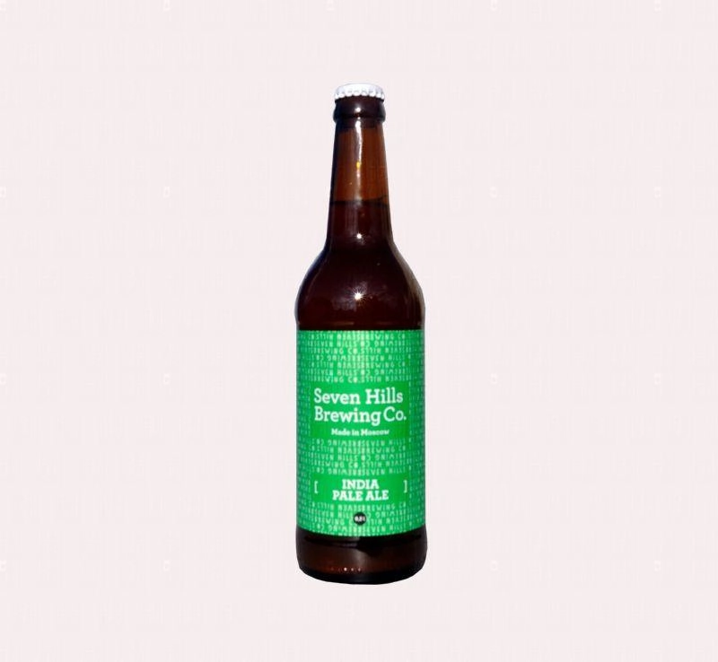 Пиво Seven Hills India Pale Ale/Севен Хиллс "Индиан Пэйл Эль" 500 мл