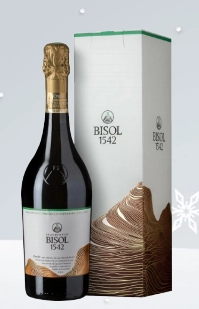 Игристое вино Bisol Crede Prosecco di  Valdobbiadene Superiore DOCG gift box  750 мл