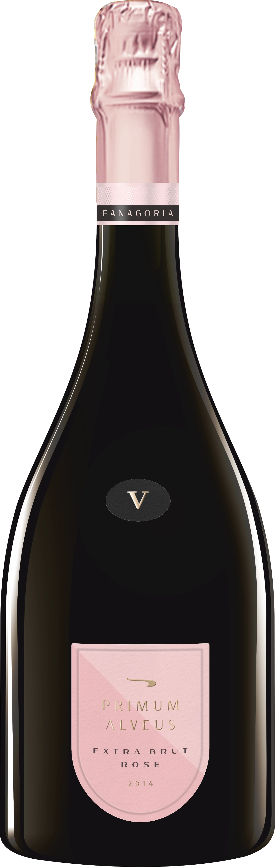 Игристое вино Фанагория Primum Alveus  Примум Альвеус розовое  экстра брют коллекционное   2014 750 мл  13%