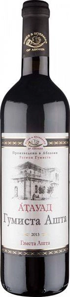 Вино Abkhazii Vina, Абхазии Вина Гумиста Ашта Атауад красное сухое, 0,75