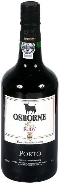Портвейн Osborne Fine Ruby Port 750 мл