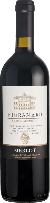 Вино   Villa degli Olmi  Fioramaro Merlot Вилла Дельи Ольми  Фьорамаро  Мерло 750 мл