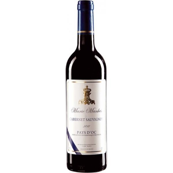 Вино Marie Manhes Cabernet Sauvignon Languedoc-Roussillon VDP Мари Манес Каберне Совиньон, Лангедок-Руссийон VDP 750 мл