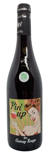 Вино Gamay Rouge Pin' Up Val de Loire - Pays de Retz 2023  750 мл