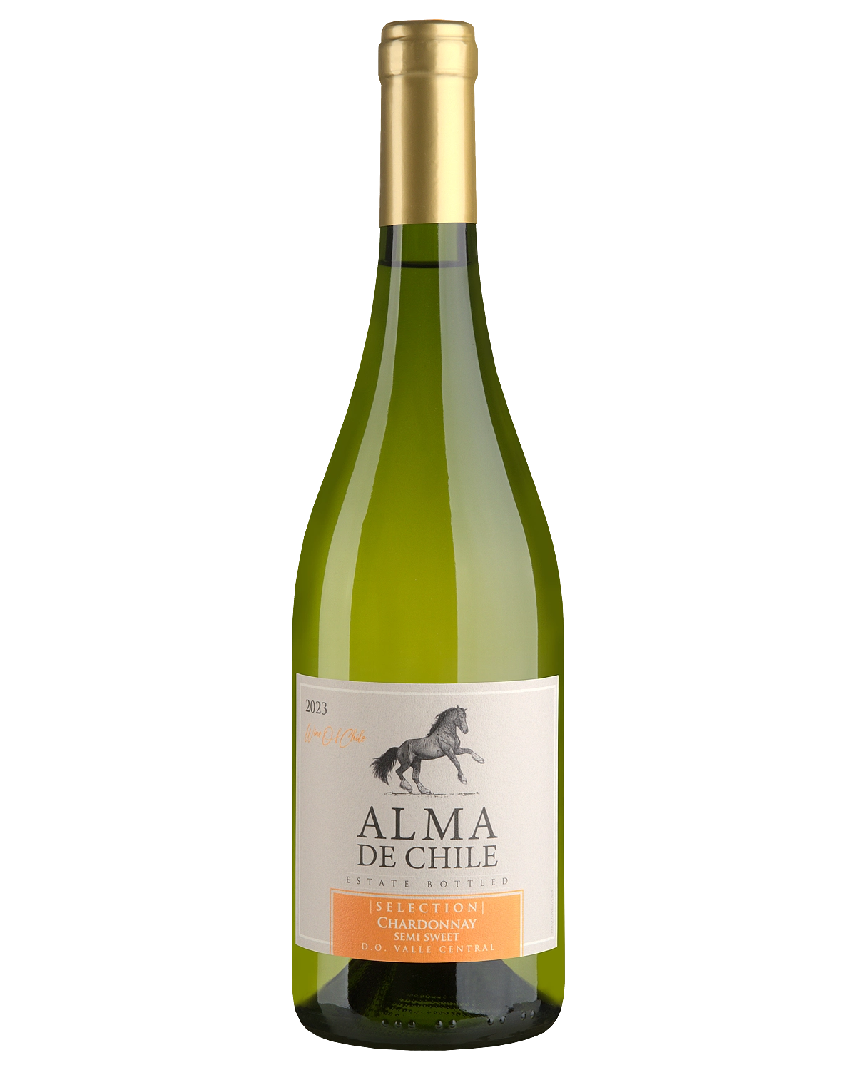 Вино Alma de Chile Chardonnay semi sweet  2023  750 мл