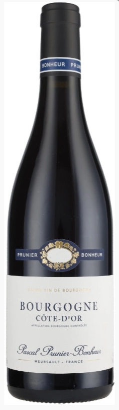 Вино  Domaine Pascal Prunier-Bonheur Bourgogne Cote-d'Or AOC  2021 750 мл