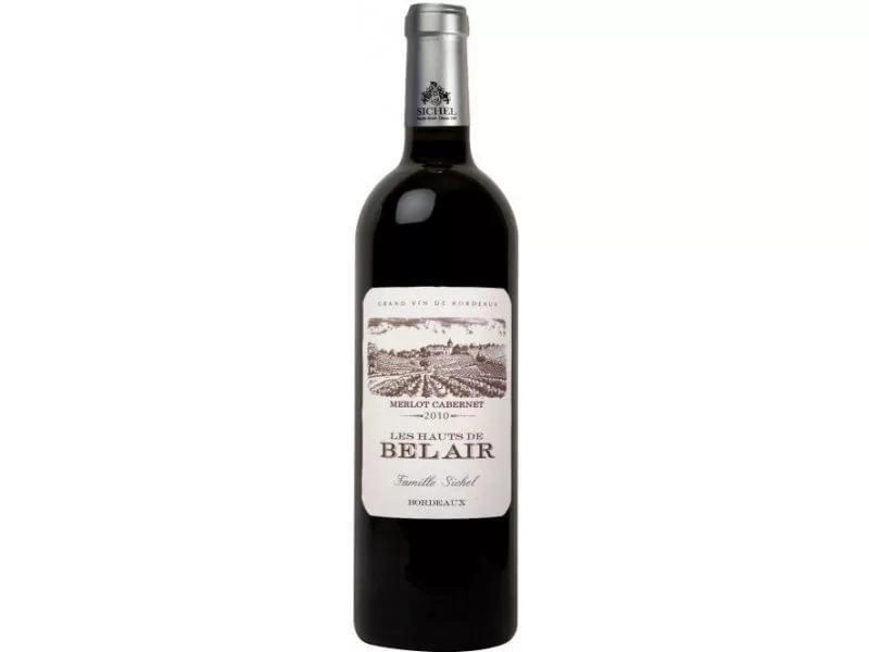 Вино Les Hauts de Bel Air Ле о Де Бел Эр Руж 2016 750 мл