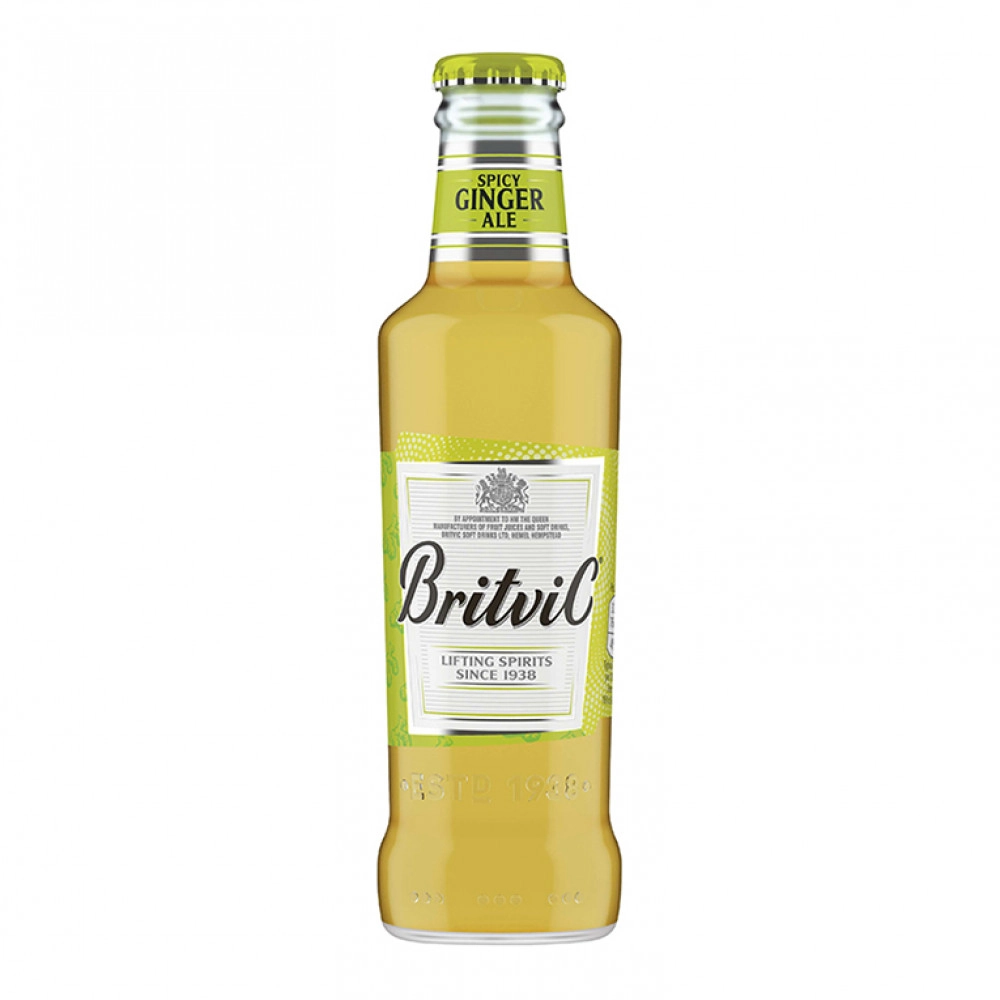 Тоник Britvic Spicy Ginger Ale Бритвик Имбирный Эль 200 мл