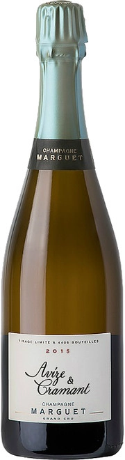Шампанское Marguet  Avize & Cramant  Grand Cru Extra Brut  Champagne AOC   2018 750 мл
