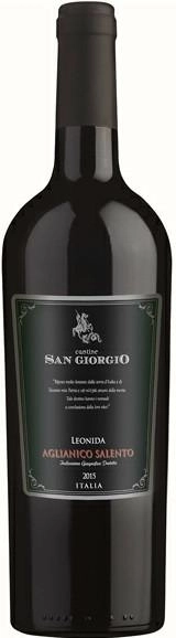 Вино Cantine San Giorgio Leonida Aglianico   2018 750 мл