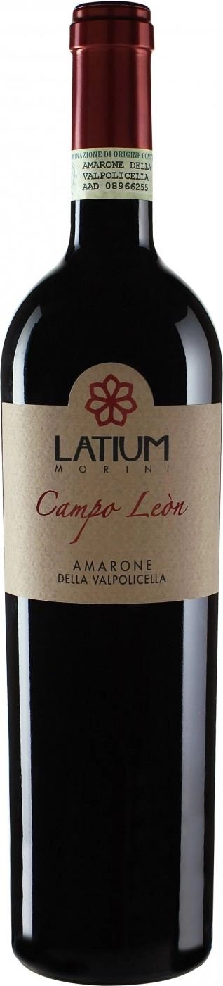 Вино Latium Morini  Campo Leon  Amarone della Valpolicella DOC  Латиум Морини Кампо Леон  2018 750 мл