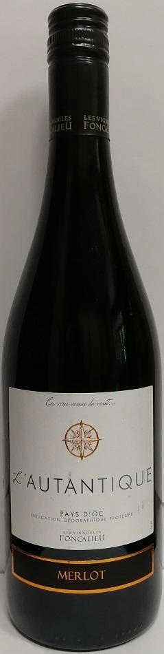 Вино Foncalieu  L'Autantique Merlot   2016 750 мл