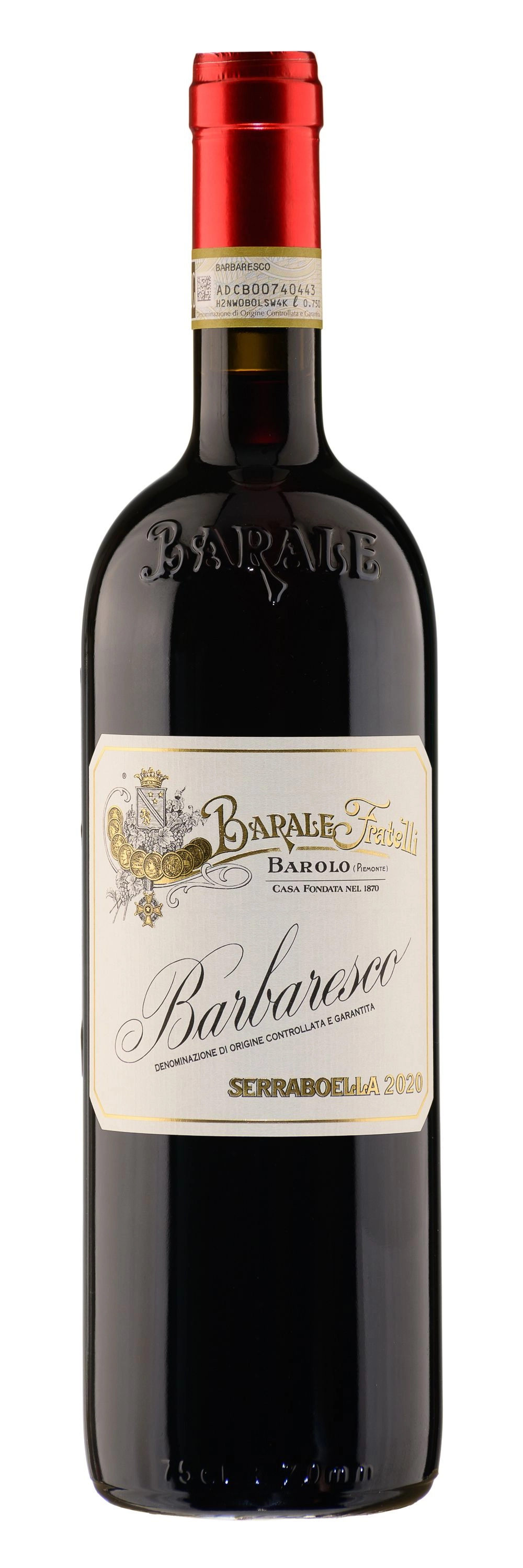 Вино Barale Fratelli Barbaresco Serraboella 2020 750 ml