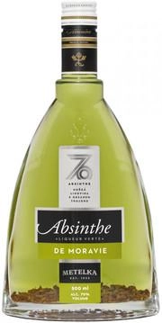 Абсент Metelka  Absinthe De Moravie 500 мл