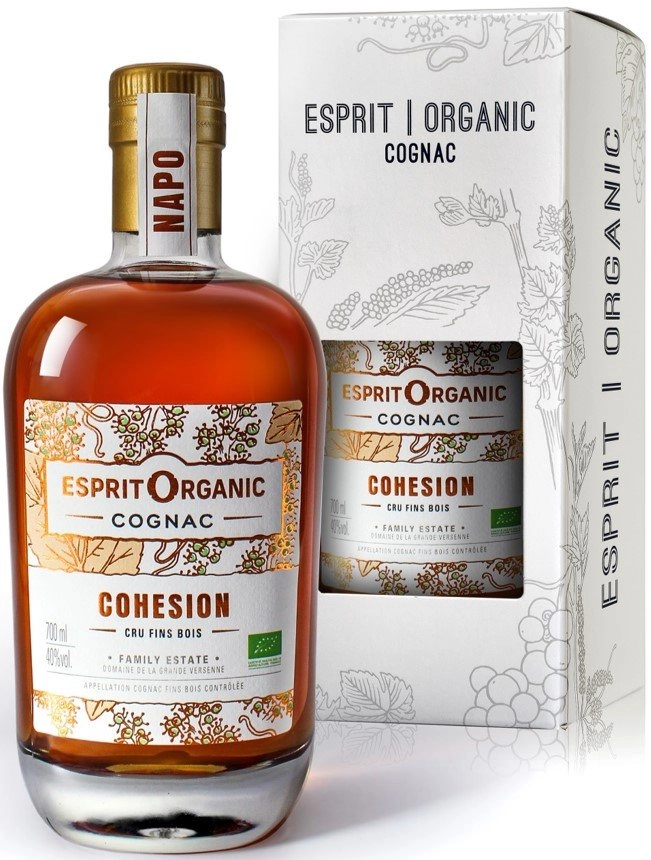 Коньяк  Коньяк Esprit  Organic Napoleon gift box 700 мл