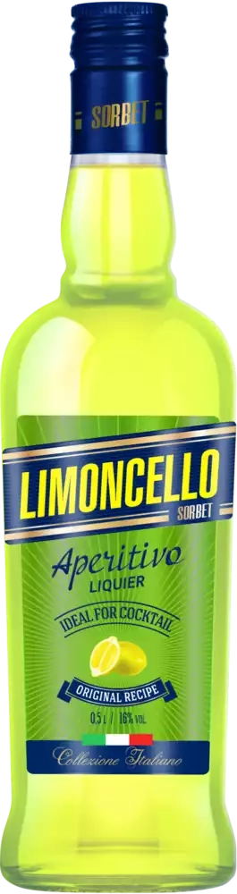 Ликёр Сорбет Лимонный эмульсионный 500 мл 16%