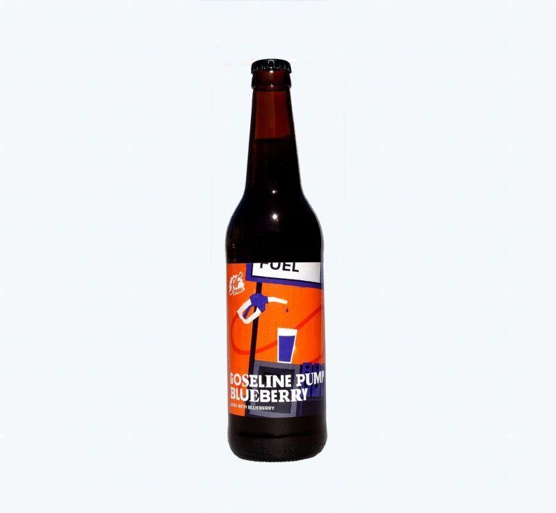Пиво AF Brew Goseline Pump:Blueberry /АФ Брю"Гозелин Памп:Блюберри"  500 мл