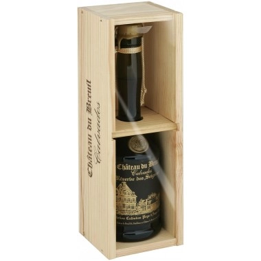 Кальвадос Chateau du Breuil Reserve des Seigneurs XO Pays d'Auge AOC wooden box  2000 мл
