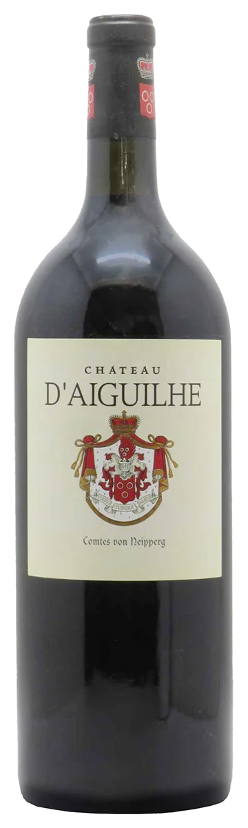 Вино  Chateau d'Aiguilhe Cotes de Castillon AOC Шато д'Эгий  Кот де Кастийон 2017 1500  мл