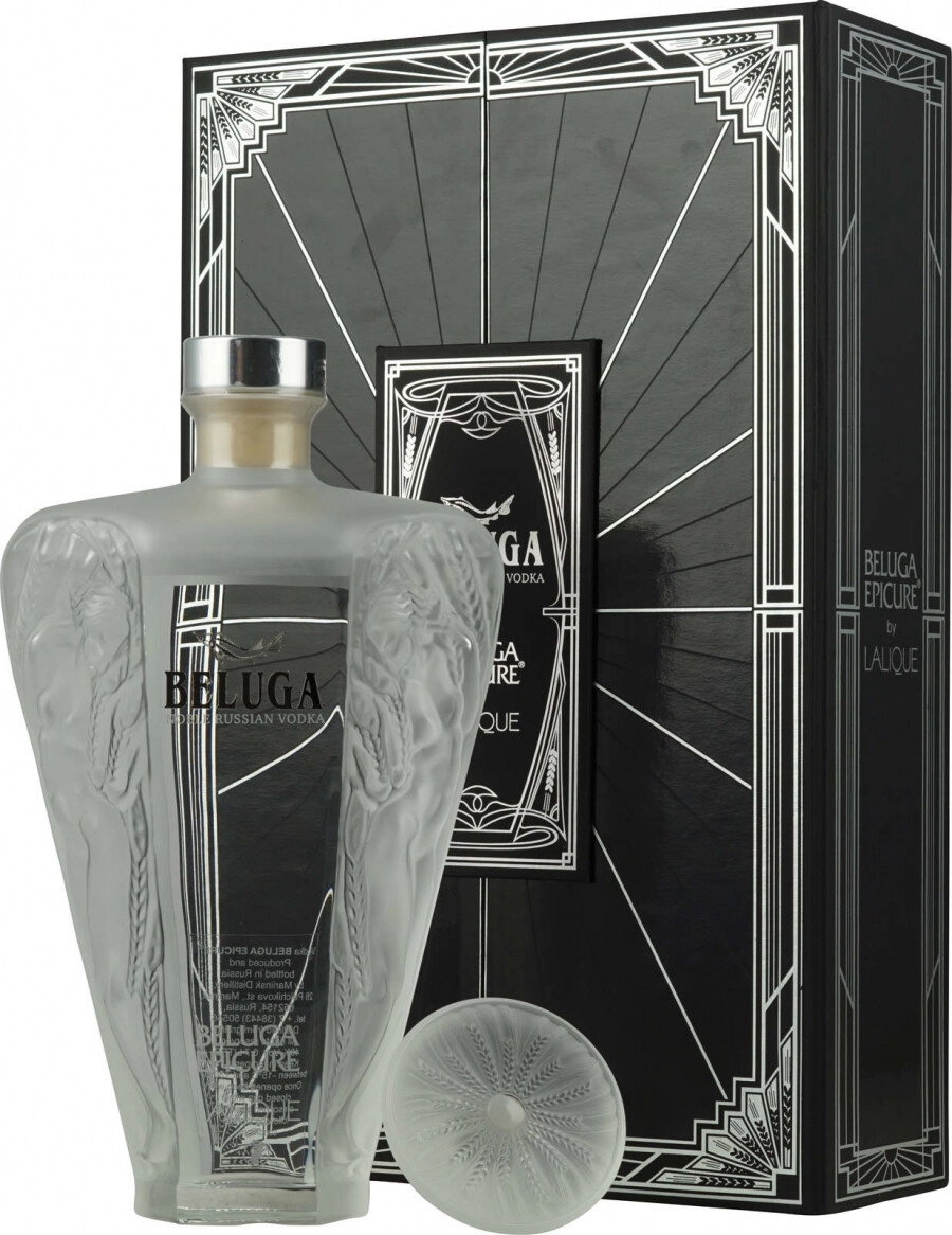 Водка Белуга Эпикур в подарочной коробке 750 мл