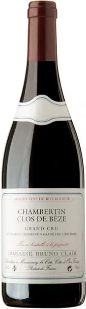 Вино Domaine Bruno Clair Chambertin Clos de Beze Grand Cru    2017 750 мл