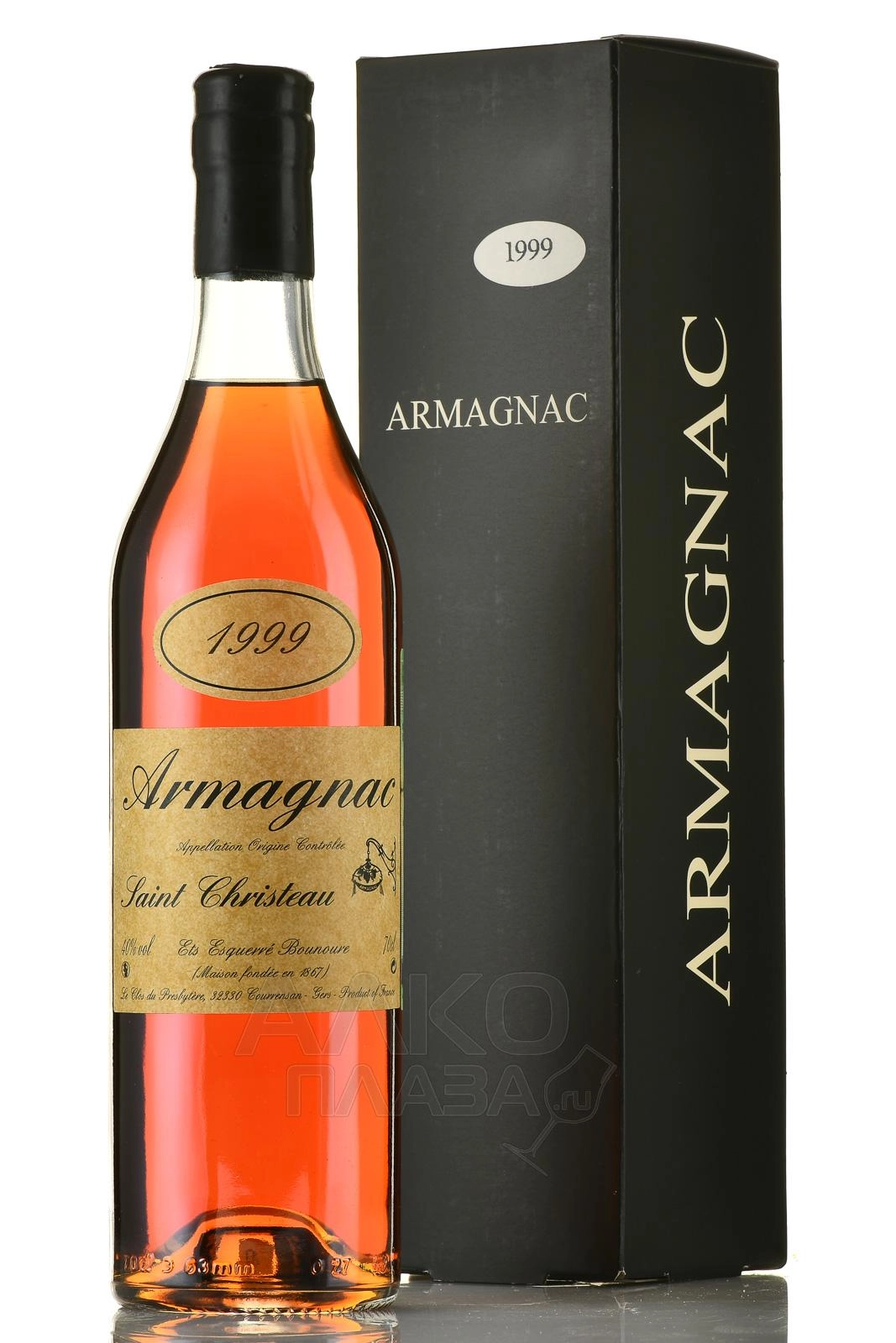 Арманьяк Saint Christeau Vintage 40% 1999 700 мл в п/у