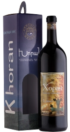 Вино  Веди Алко   Хоран красное сухое  в п/у 3000 мл