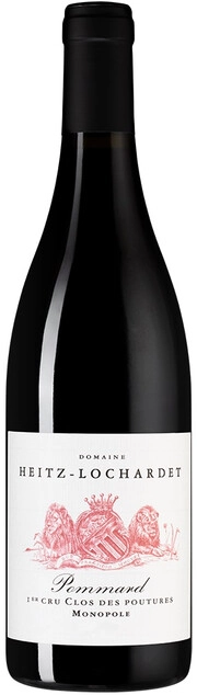 Вино Domaine Heitz-Lochardet Pommard 1er Cru Clos des Poutures AOC  2019 750 мл