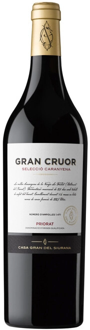 Вино Casa Gran del Siurana  Gran Cruor  Seleccio Caranyena  Priorat DOQ   2014 750 мл