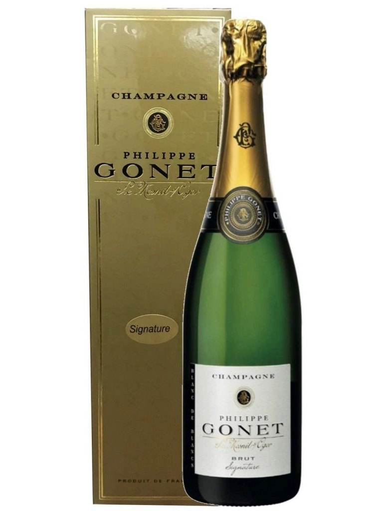 Шампанское Philippe Gonet Blanc de Blancs 'Signature' Brut AOC gift box  750 мл