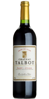 Вино Chateau Talbot Saint-Julien AOC 4-me Grand Cru 2020 750 мл 13,5%
