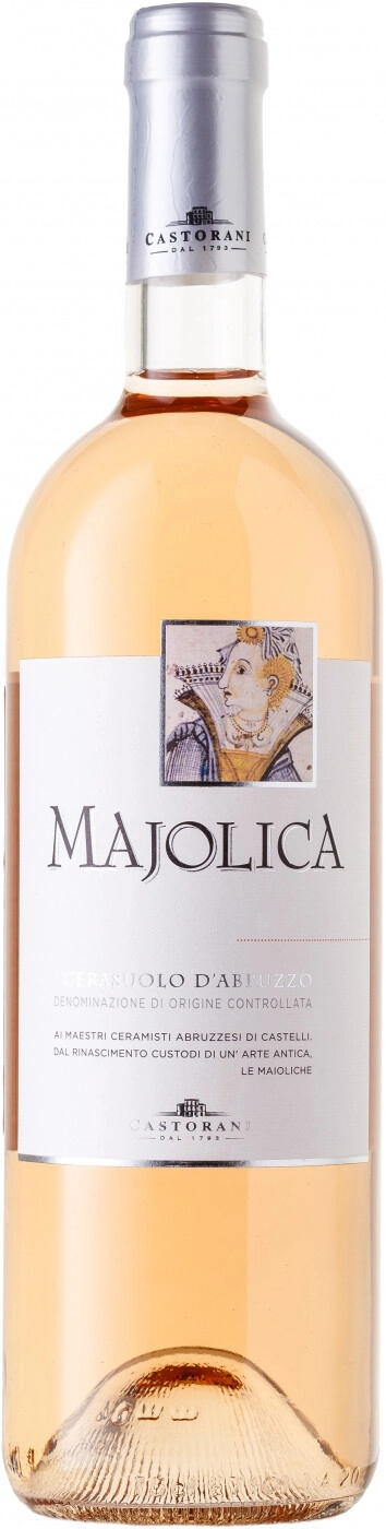 Вино Podere Castorani Majolica Cerasuolo d'Abruzzo Rosato  2022  750 мл