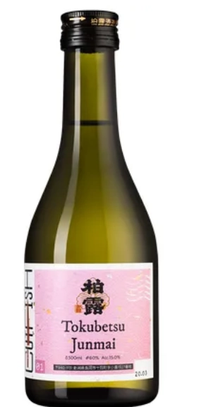 Саке  Hakuro   Tokubetsu Junmai  Токубэцу Дзюнмай 15%  300 мл