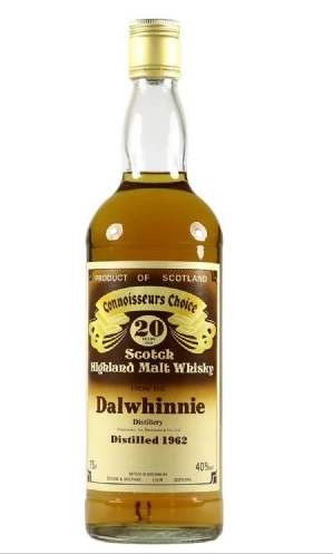 Виски "CONNOISEURES CHOICE" Dalwhinnie, "Выбор Знатока" Далвини, 1962, 40% 75cl orig. Ing (back label imp. Mario Rossi)