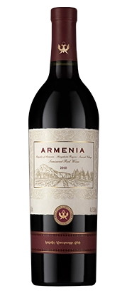 Вино Армения  красное полусладкое 750 мл