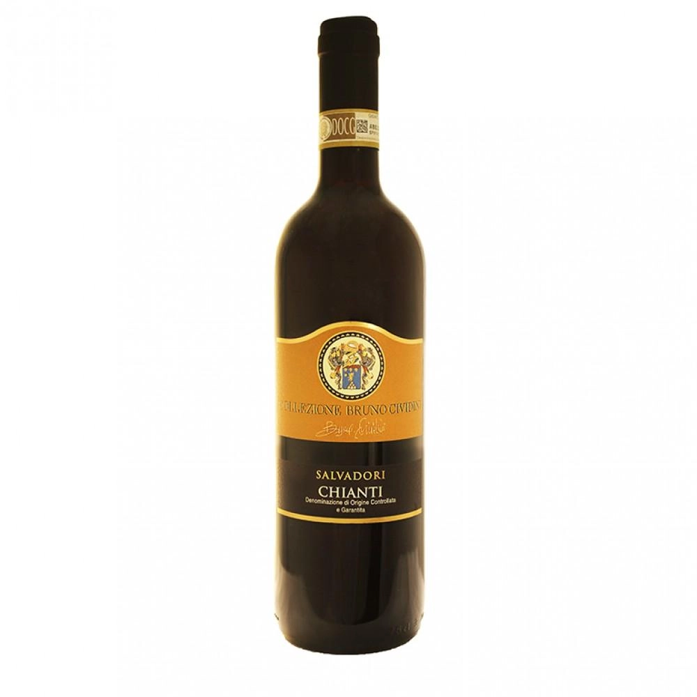 Вино  Chianti DOCG Kollecione Bruno Chividini  Кьянти  Коллеционе Бруно Чивидини  2019 750 мл