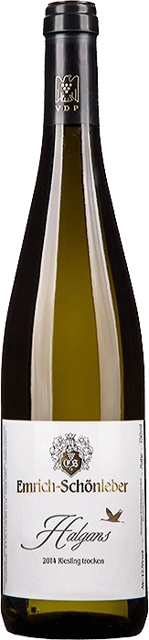 Вино  Weingut Emrich-Schönleber  Nahe Emrich-Schönleber Riesling trocken Halgans  2014 750 мл