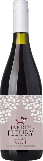 Вино Trilles   Jardin Fleury Syrah, Pays d'Oc IGP  Трий   Жардан Флёри  Сира 2021  750 мл  12,5 %