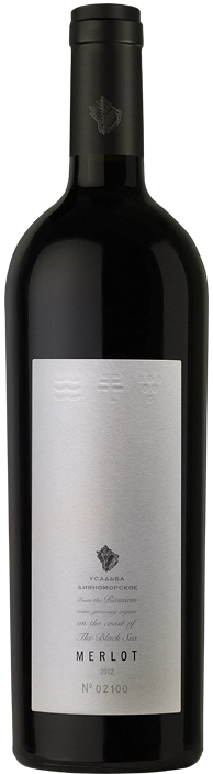 Вино Усадьба Дивноморское Мерло 2020 750 мл
