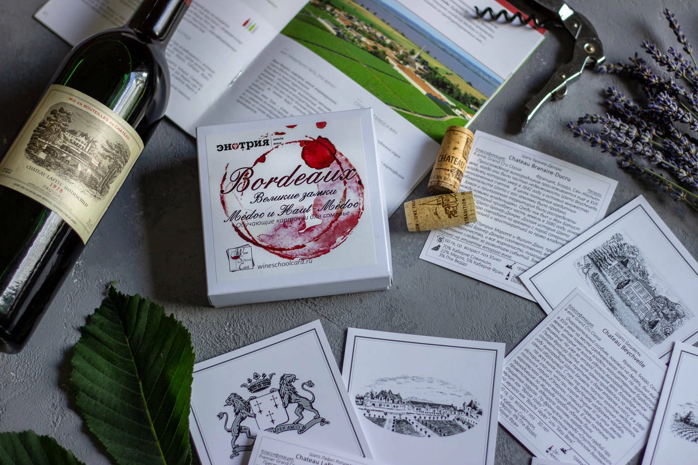 Обучающий набор Великие замки Médoc и Haut-Médoc