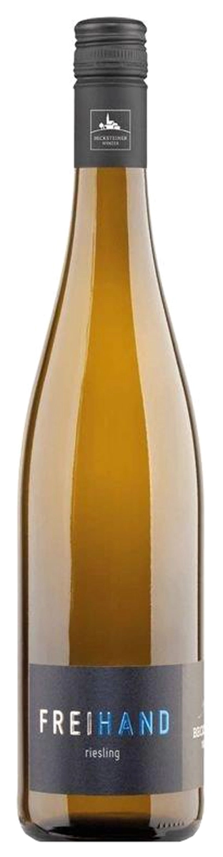 Вино   Becksteiner Winzer Riesling Freihand   Бекштайнер Винцер Фрайханд Рислинг  2020   750 мл