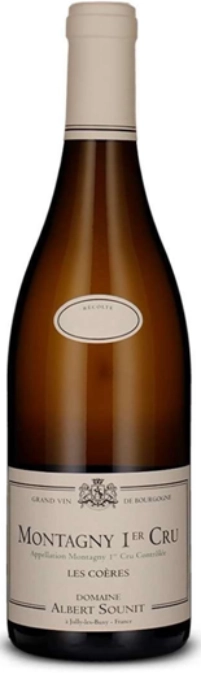 Вино Albert Sounit  Montagny 1-er Cru Les Coeres  2022 750 мл  13,5%