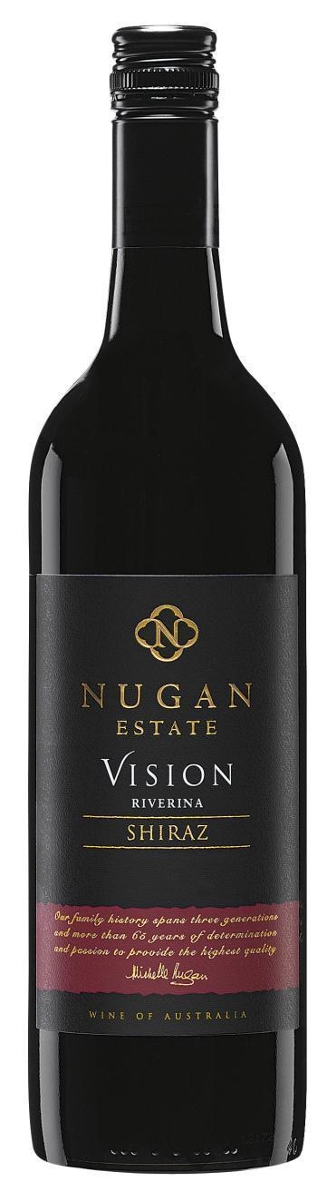 Вино Nugan Estate Vision Shiraz Нюган Истейт Вижн Шираз 2013 750 мл