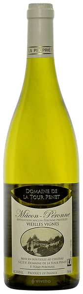 Вино Domaine de la Tour Penet Macon Peronne Vieilles Vignes   2018 750 мл 13%